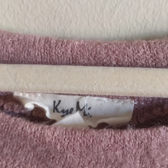 Kye mi soft oversized roll up sleeve sweater large - Picture 4 of 7